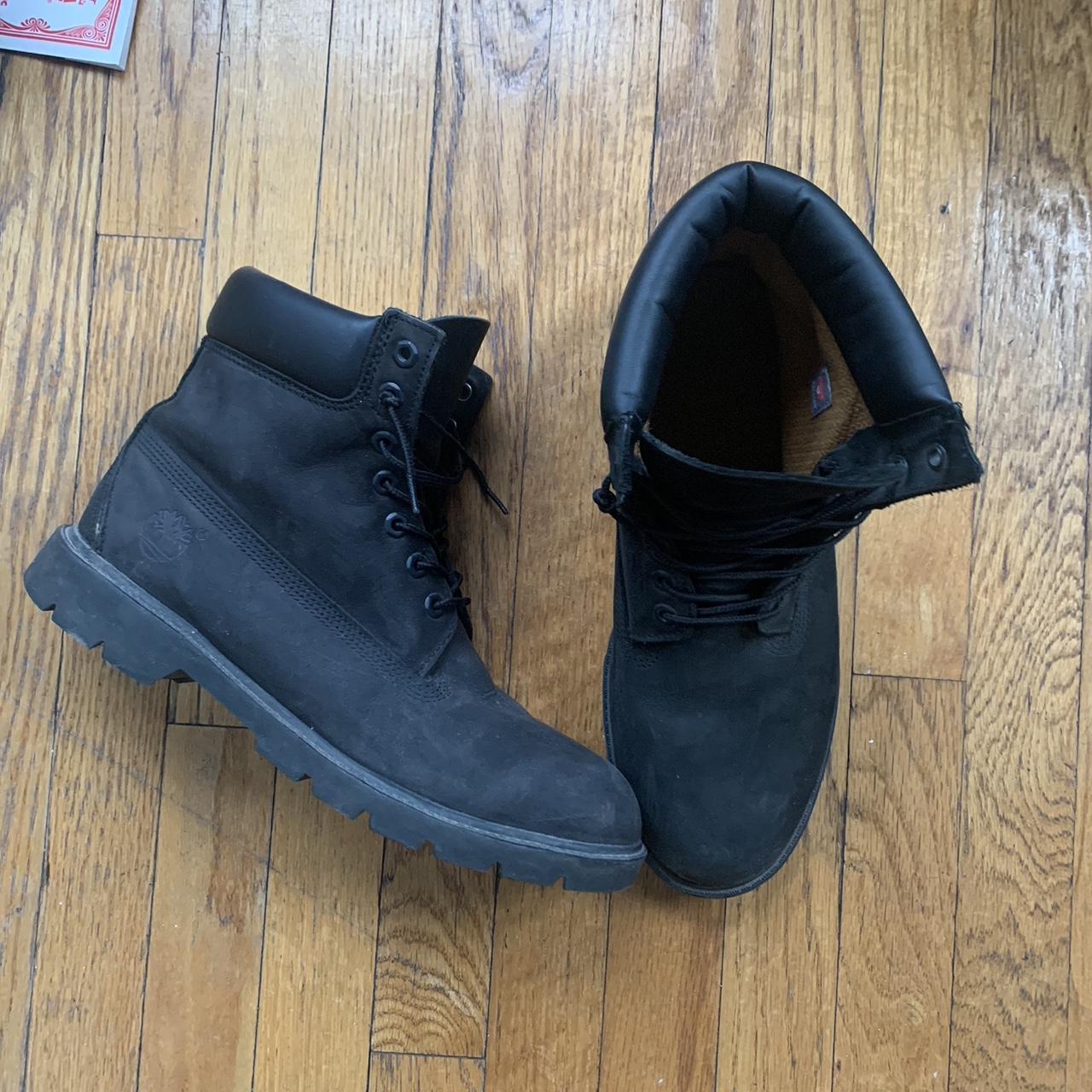 mens black timberland boots footlocker