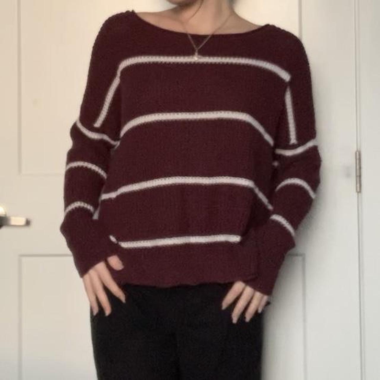 Hollister store maroon sweater