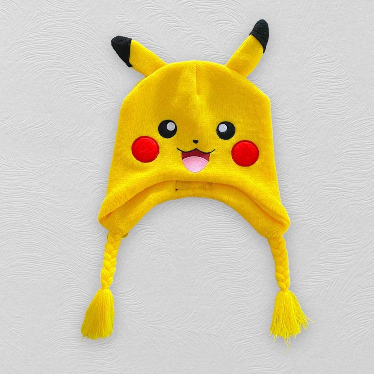 Pokémon Women's Yellow and Black Hat | Depop