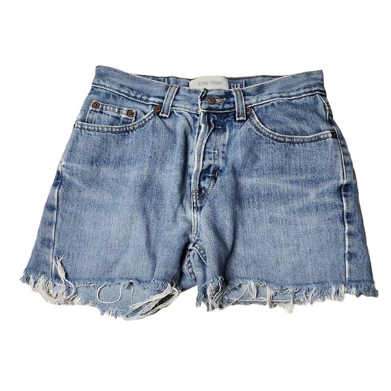 American Vintage Women's Blue Shorts | Depop