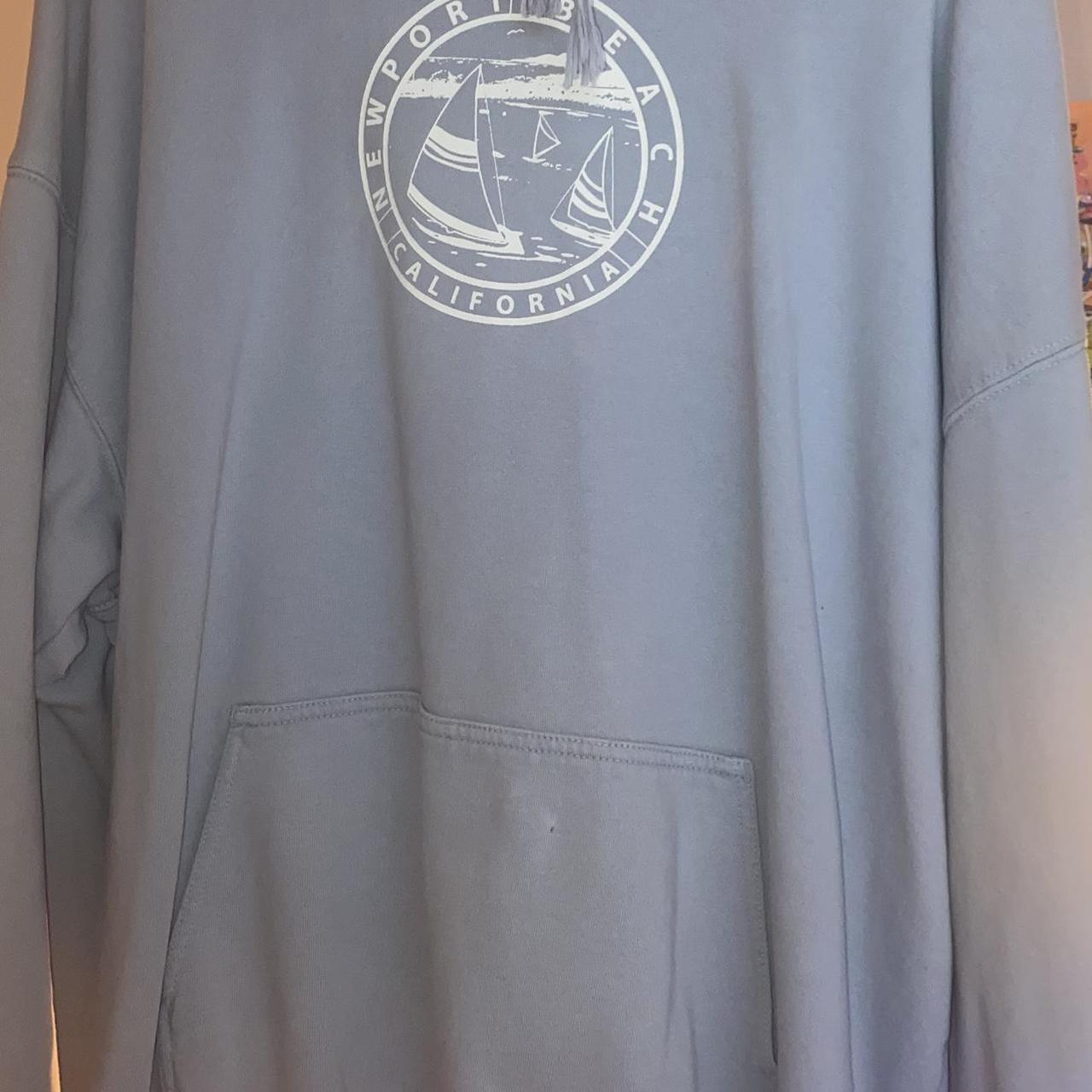 Brandy Melville Newport Beach California Hoodie Depop