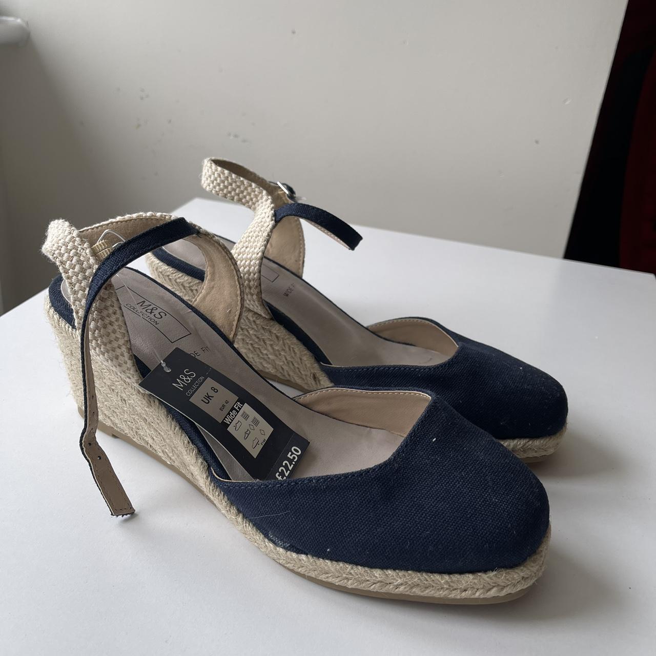 Shops marks and spencer navy sandals