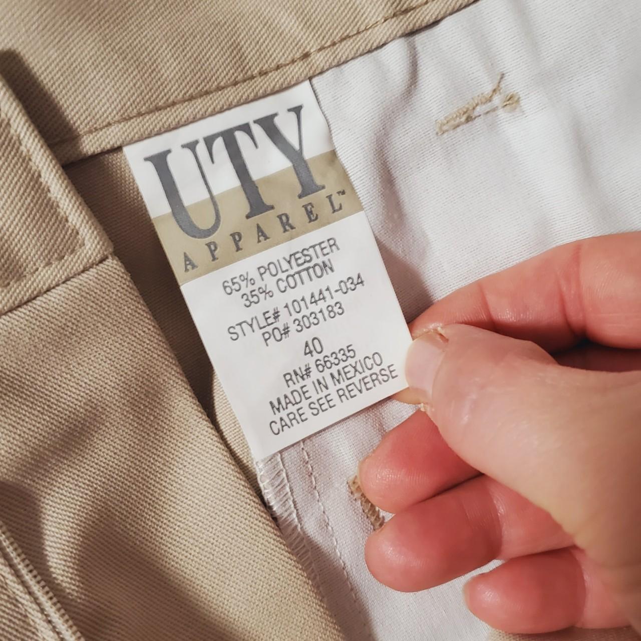 Men's Short UTY Apparel, New with tag , Beige color