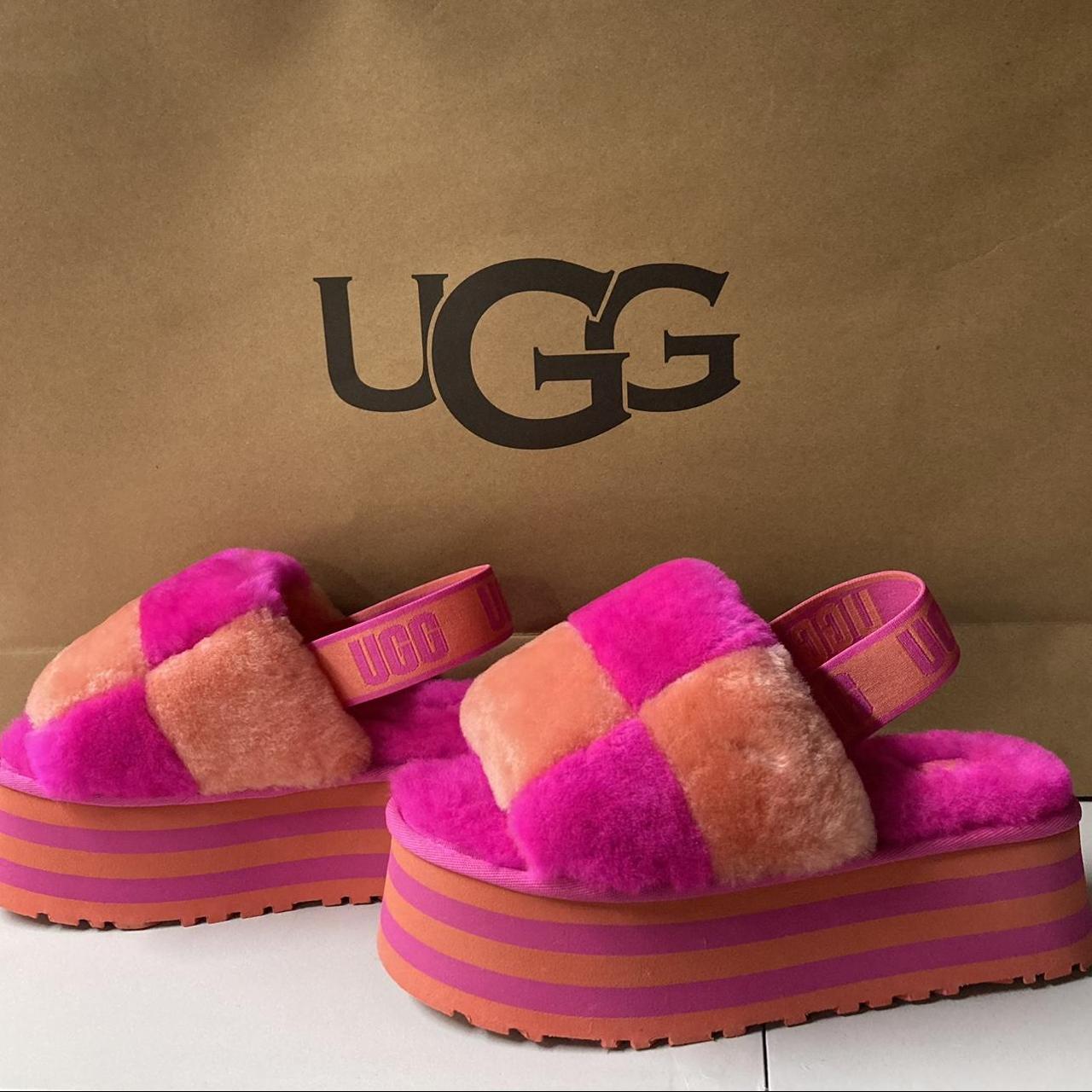 & Other Stories Women's Orange and Pink Slides