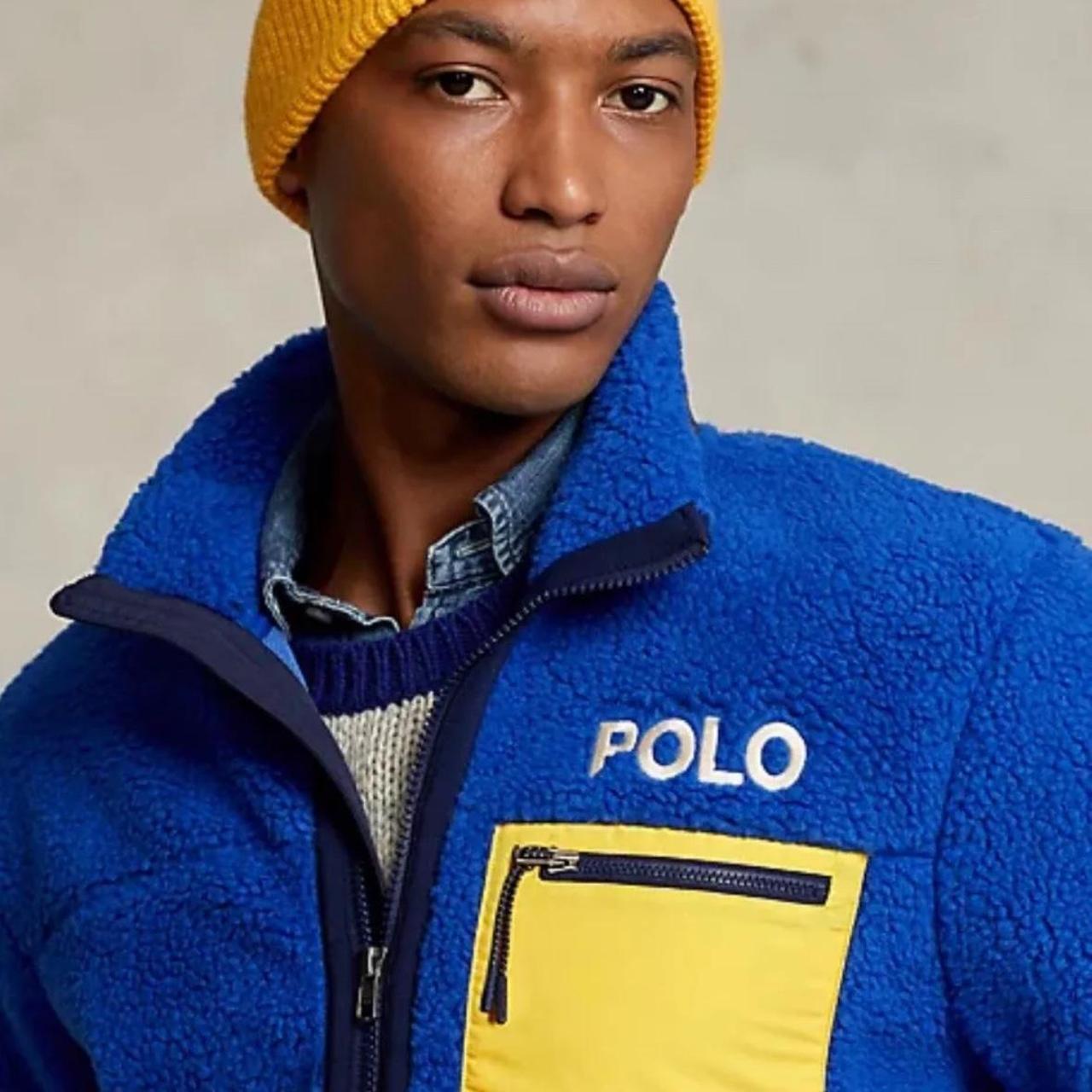 Polo sherpa jacket best sale