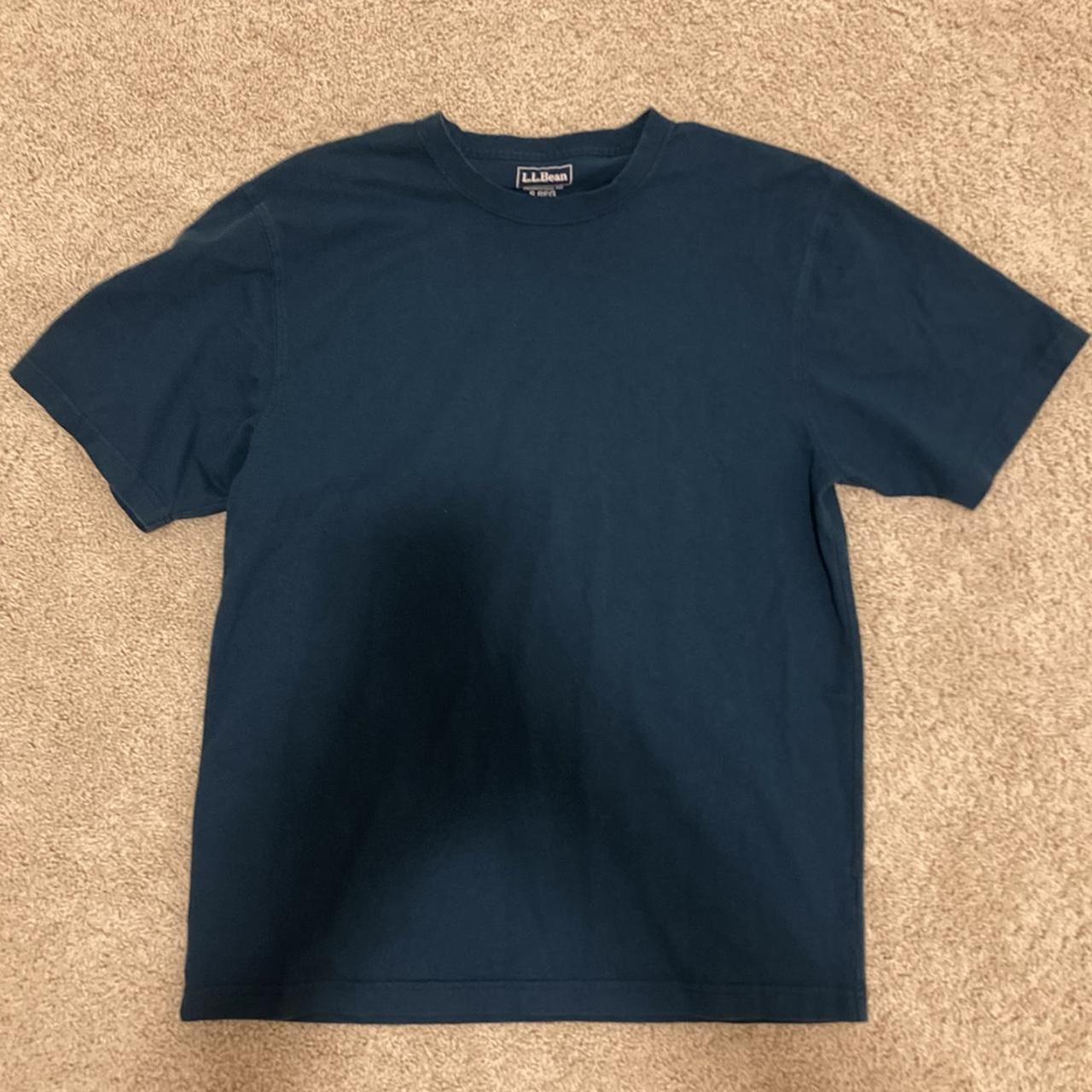 l. l. bean 100% cotton t-shirt. super soft, a great... - Depop