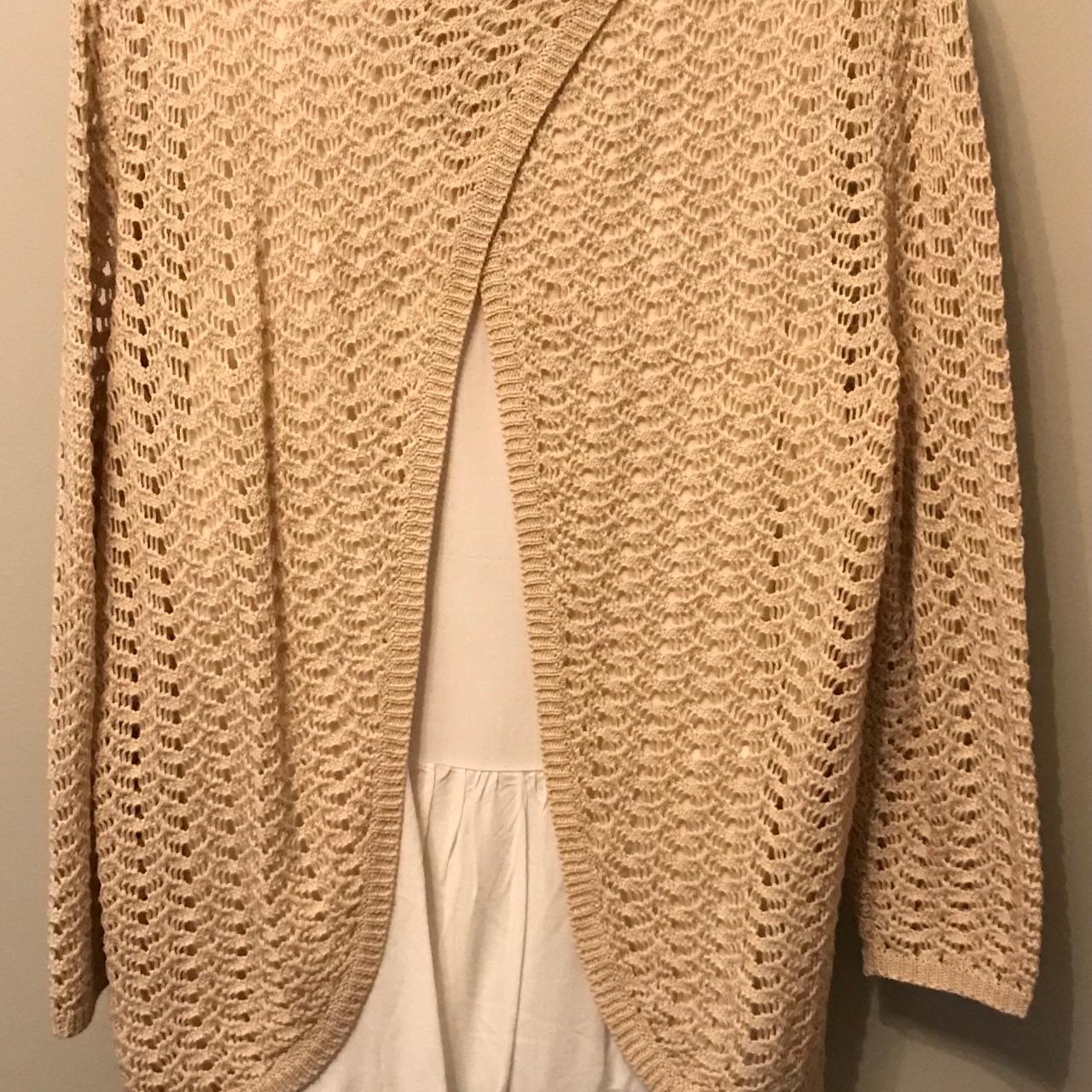 Source Unknown Women's Top - Tan/Cream - L – Stay… - image 1