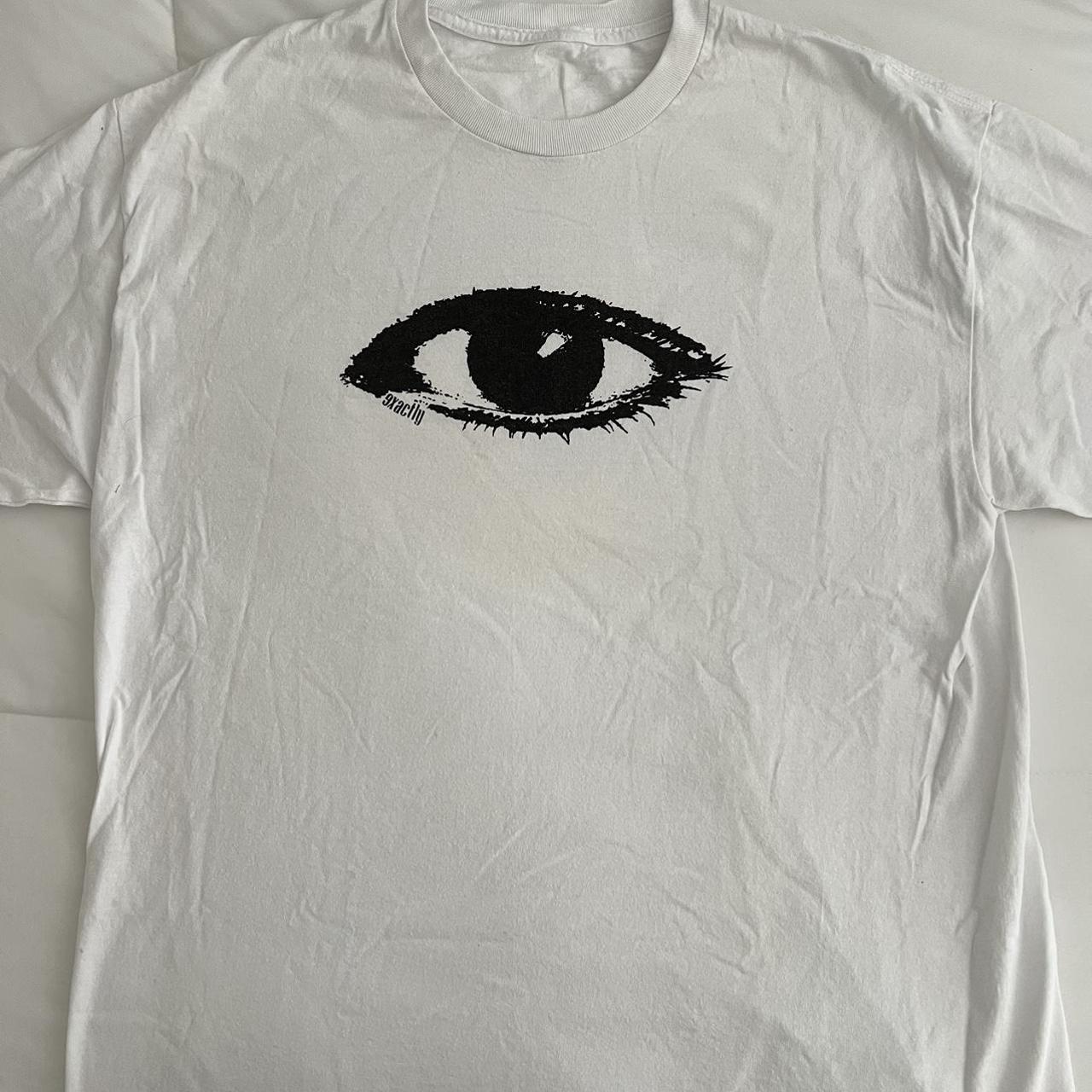 Heaven by Marc Jacobs Men's White and Black Tshirt Depop