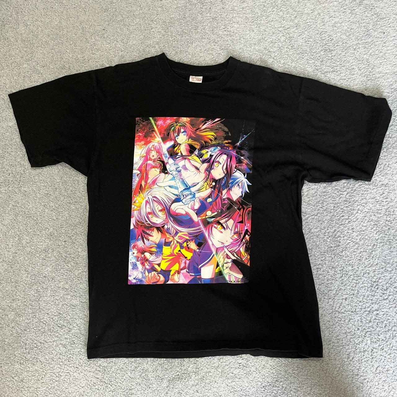 No Game No Life Zero Movie Promo Anime Tee Japanese - Depop