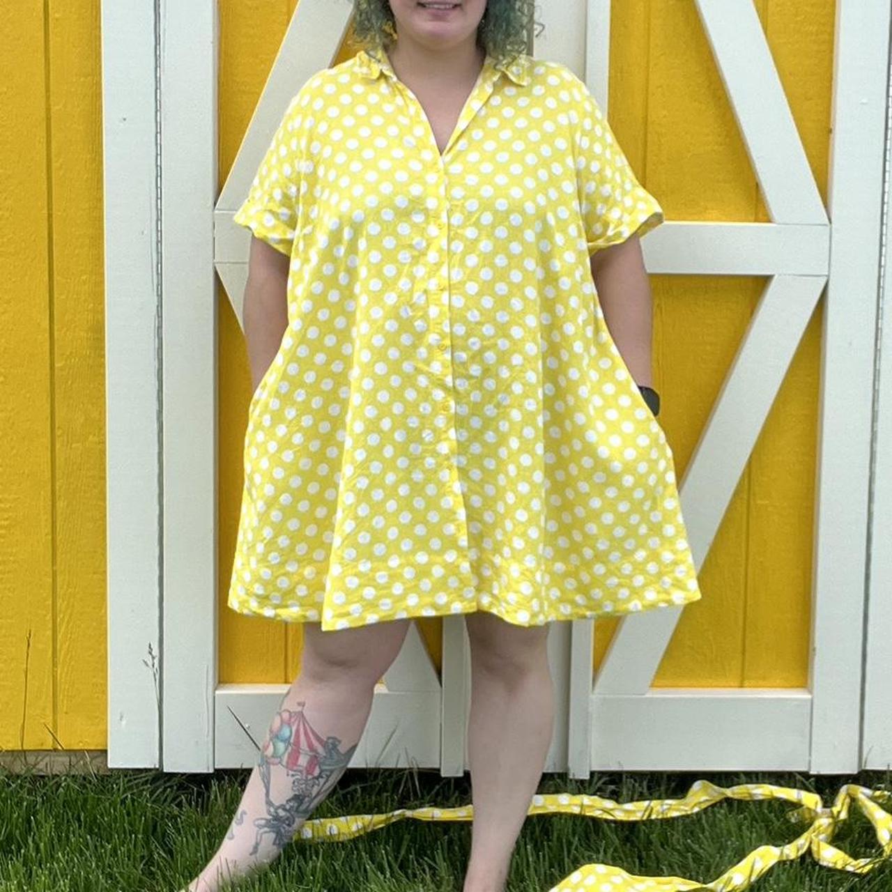 Lisa marie fernandez polka dot dress sale