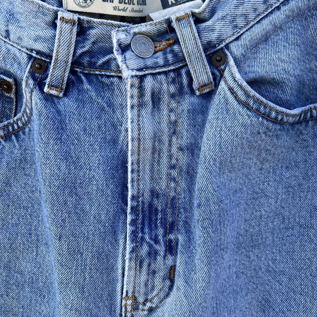 Vintage 90s Gap reverse fit light wash blue jeans. | Depop