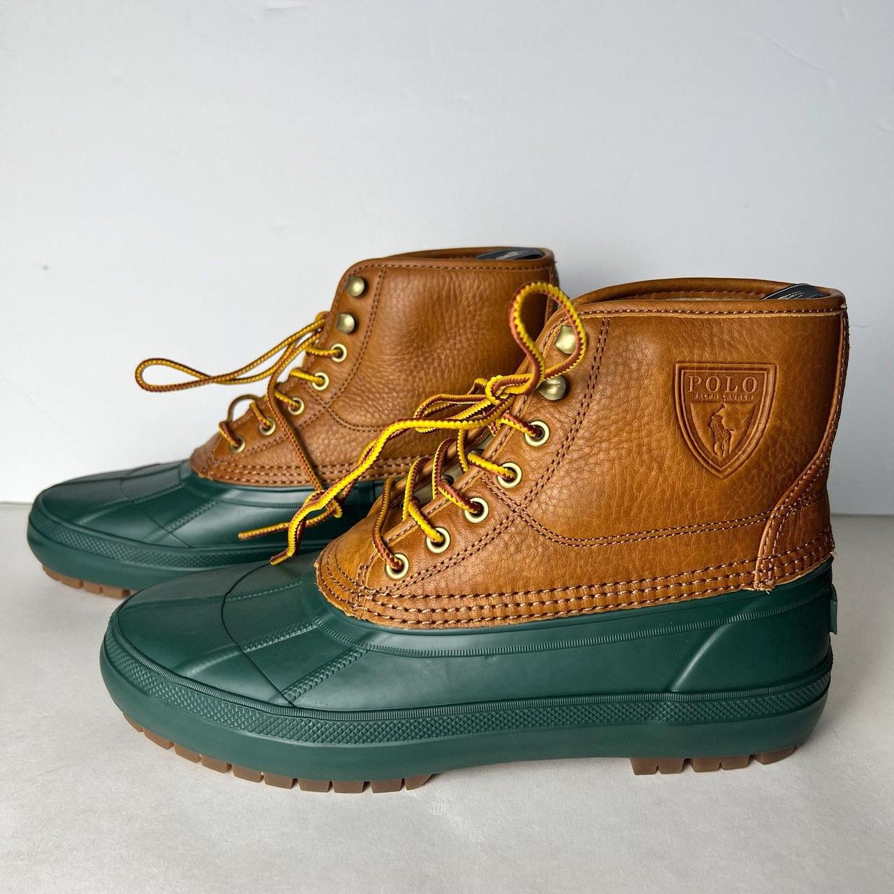 Mens ralph lauren fashion duck boots