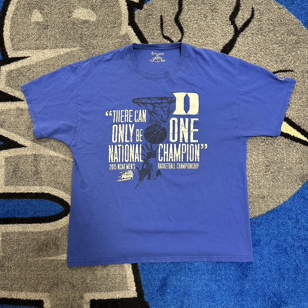 Duke championship t shirt 2024 2015