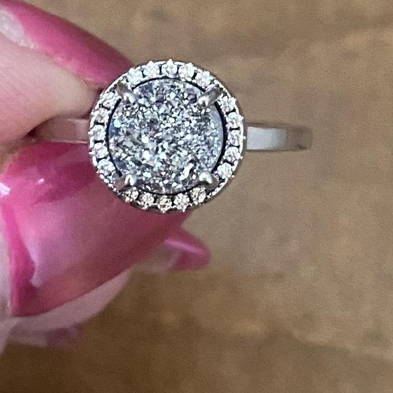 Women's Ring - Silver – Very pretty statement rin… - image 2