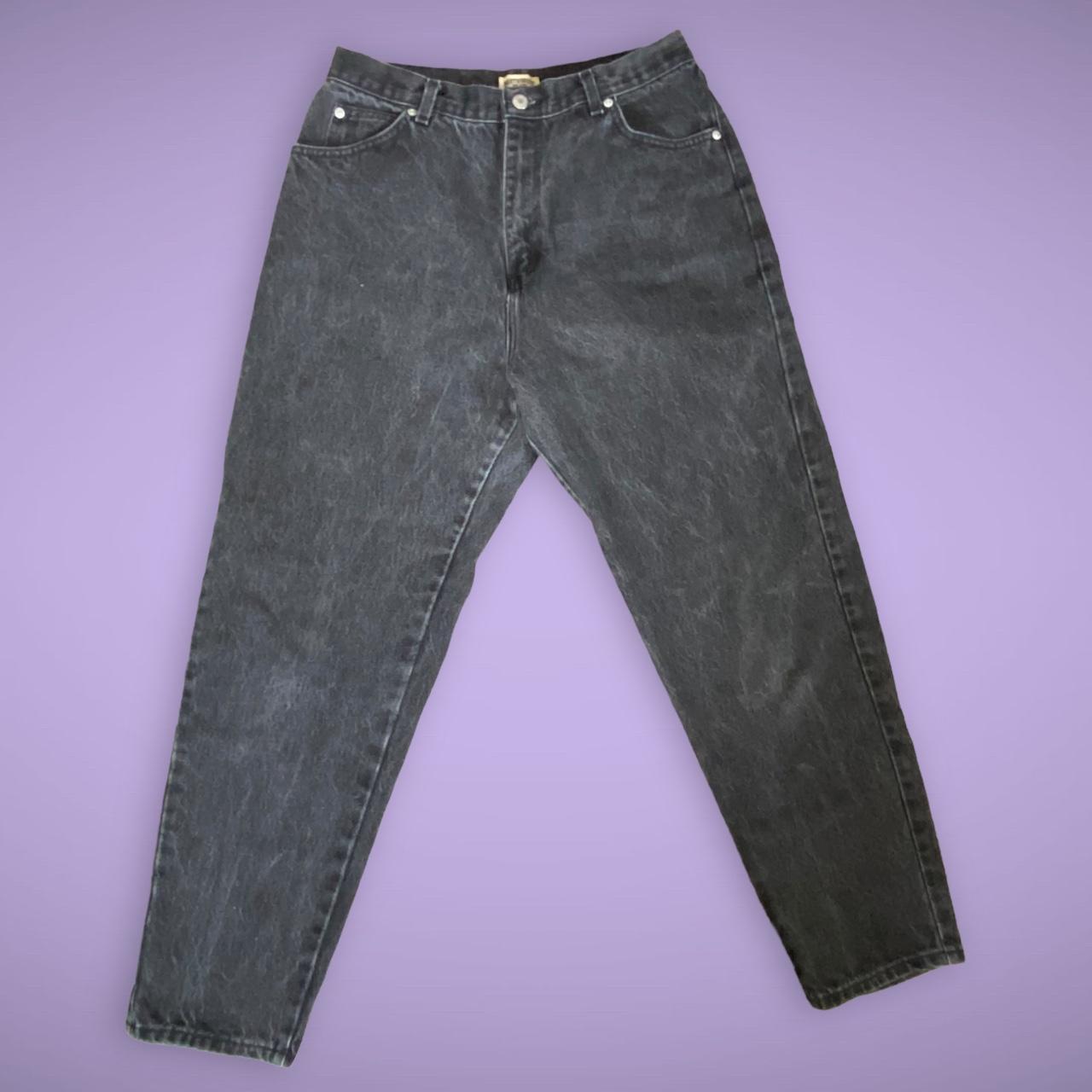 Purple Brand Vintage Washed Black Jeans