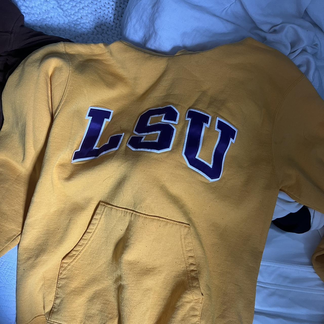 Lsu on sale champion sweatshirt