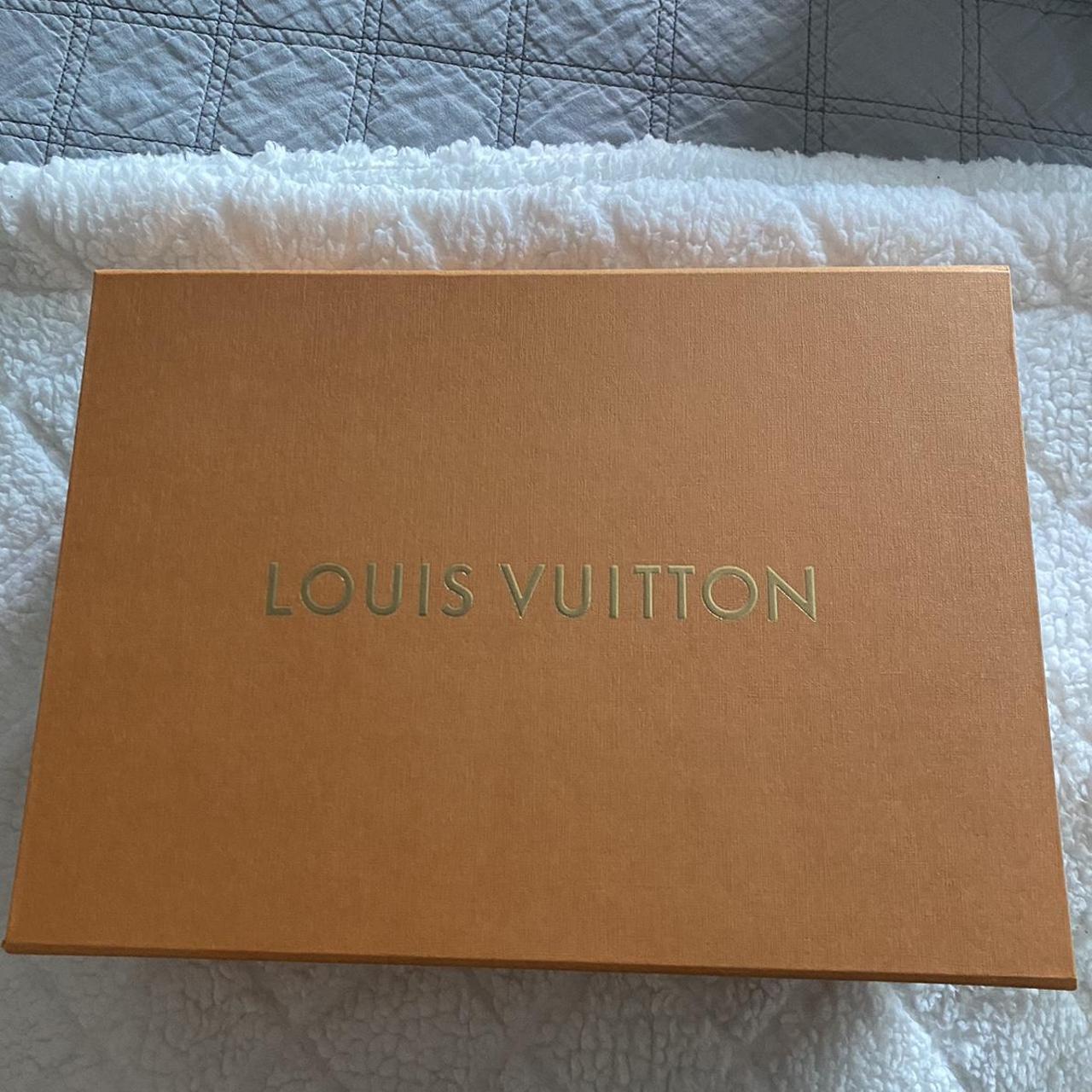 Empty Orange Louis Vuitton Gift Box