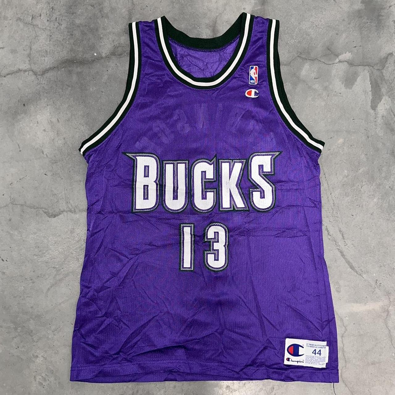 Vintage 90's NBA Champion Milwaukee Bucks Glenn - Depop