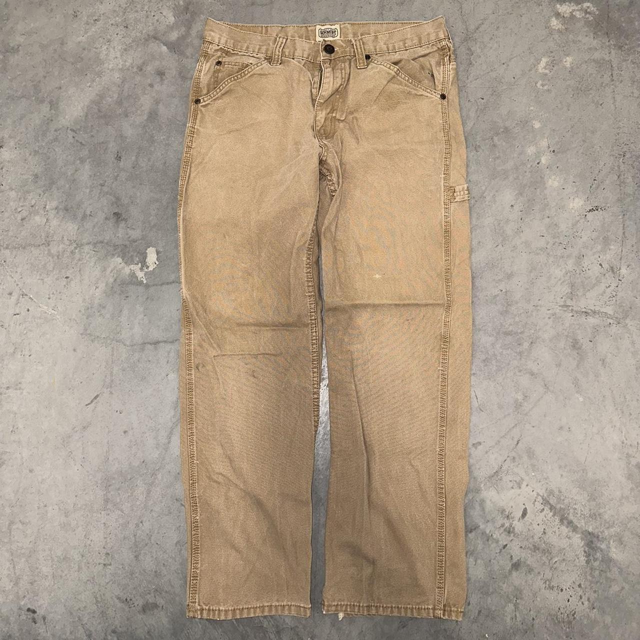 Vintage Schmidt workwear pants | sz: 32x30 | good... - Depop