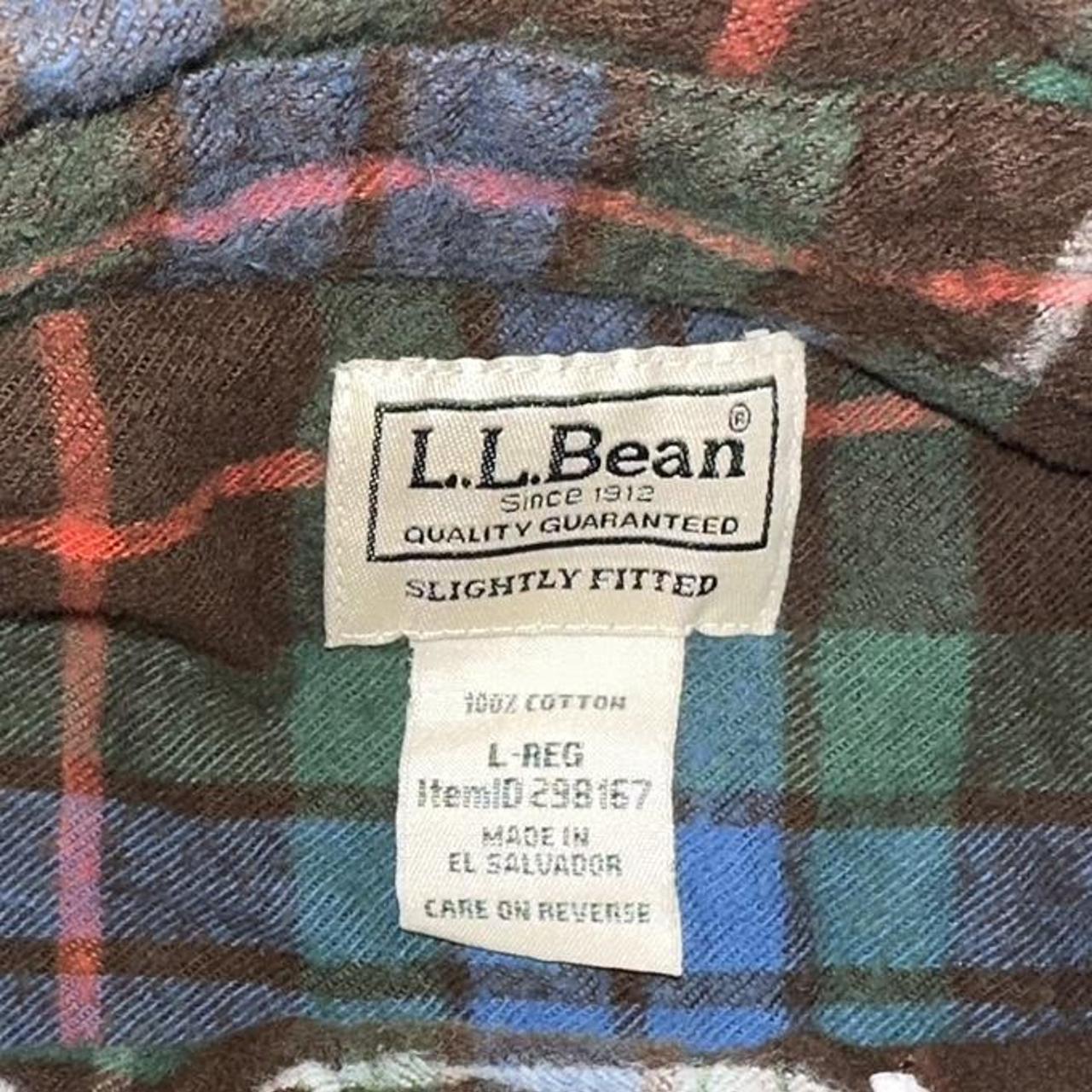 Essential L.L. Bean Button Up Flannel | sz: large |... - Depop