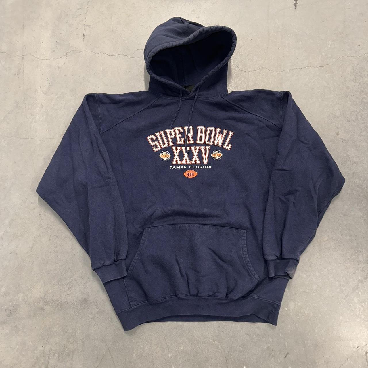 NFL Men's Hoodie - Navy - XXL