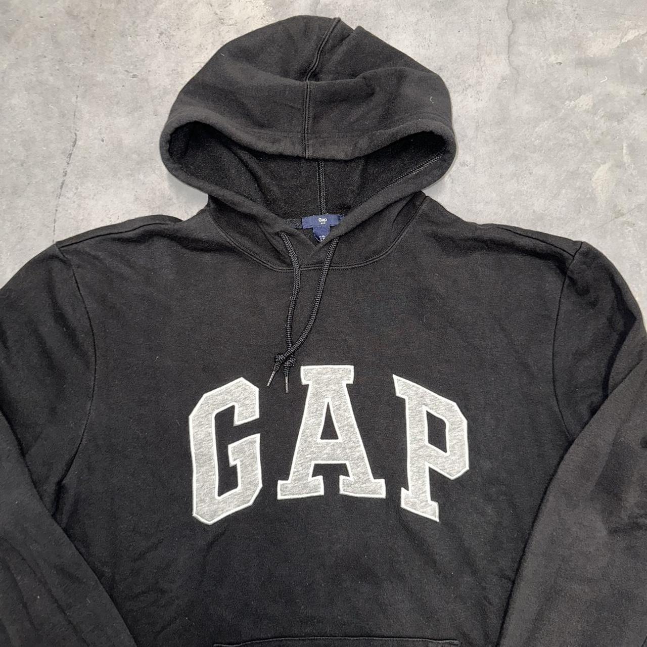 Vintage Essential Black GAP Hoodie | sz: XL | good... - Depop