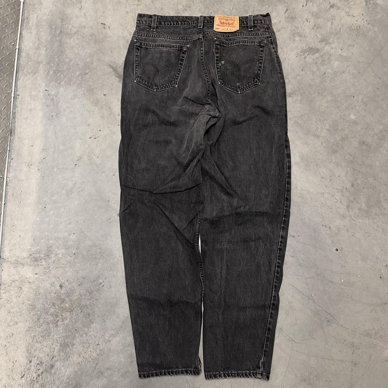 Vintage Black Levi’s 560 Jeans Pants | sz: 36x34 |... - Depop