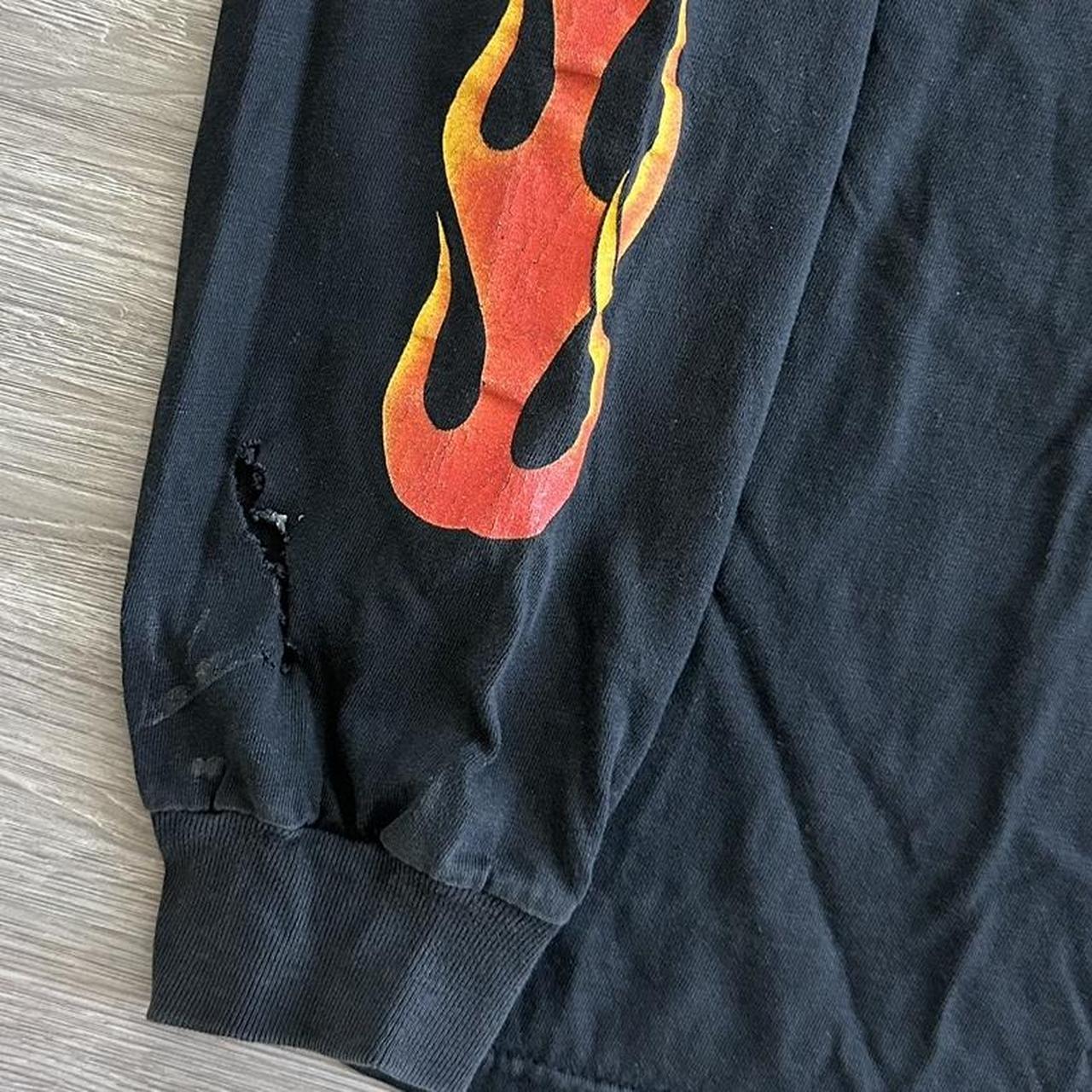 Vintage Harley Davidson Flame Engine V Twin Logo | Depop