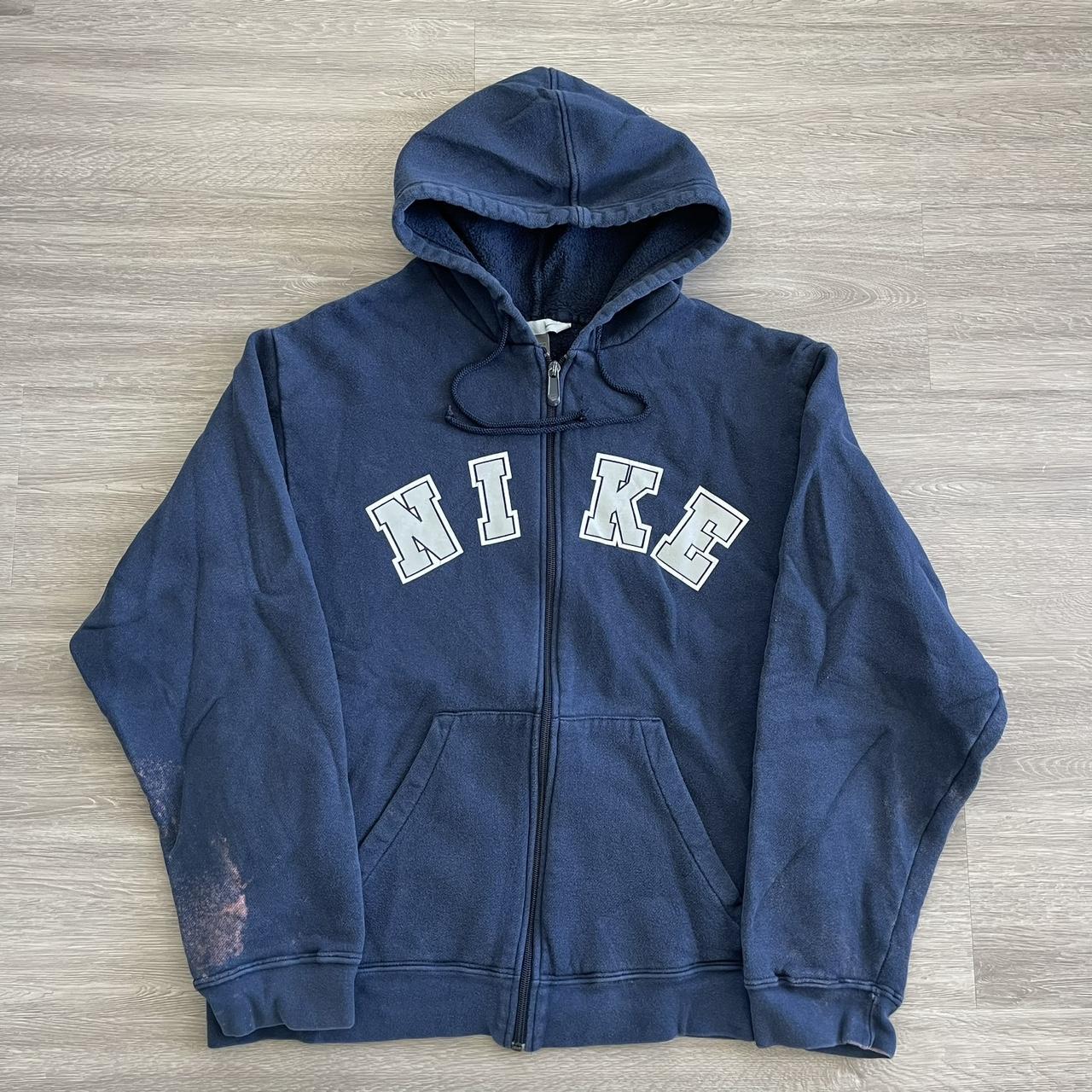 Vintage Y2K Nike shops Spellout Hoodie