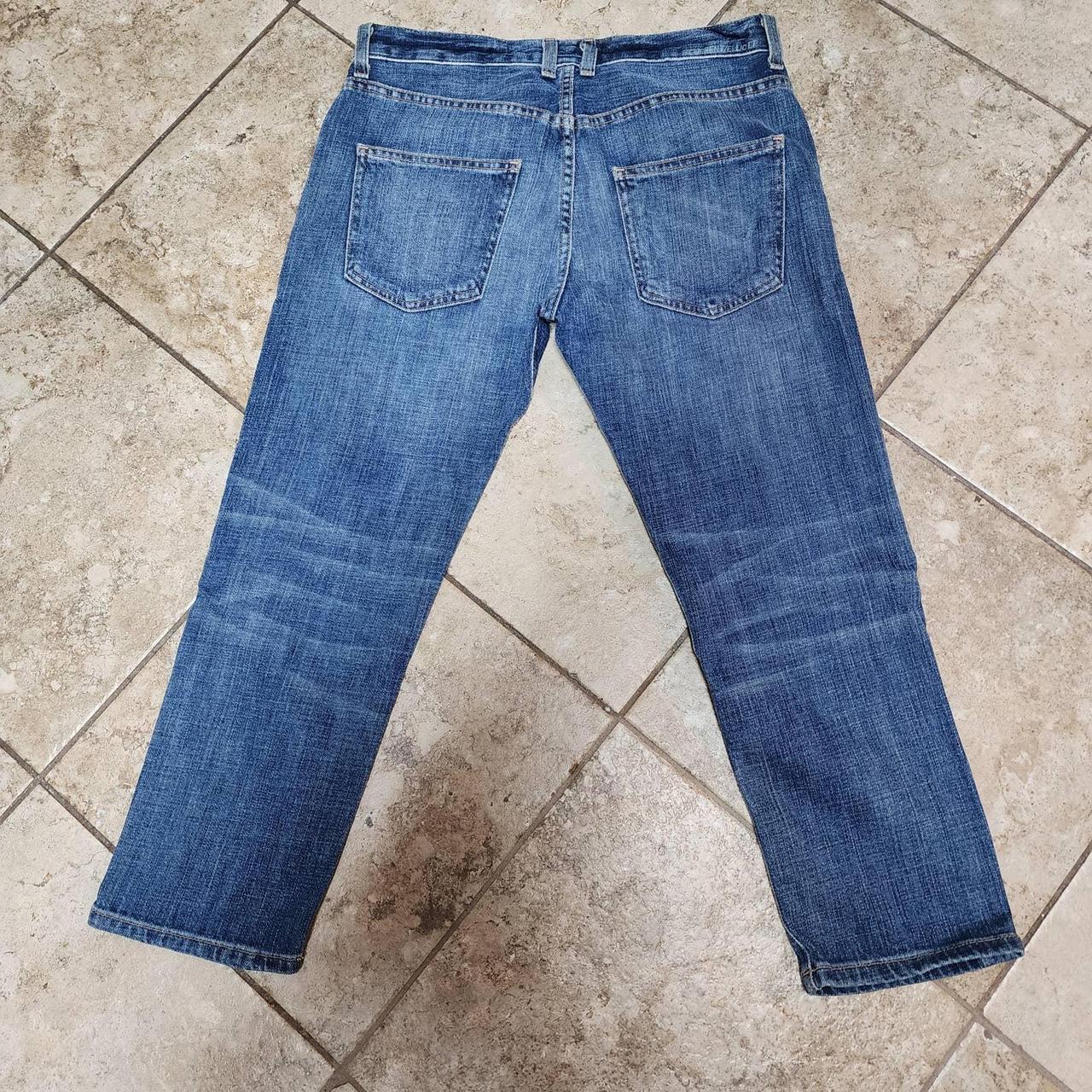 Current/Elliott Women's Blue Jeans | Depop
