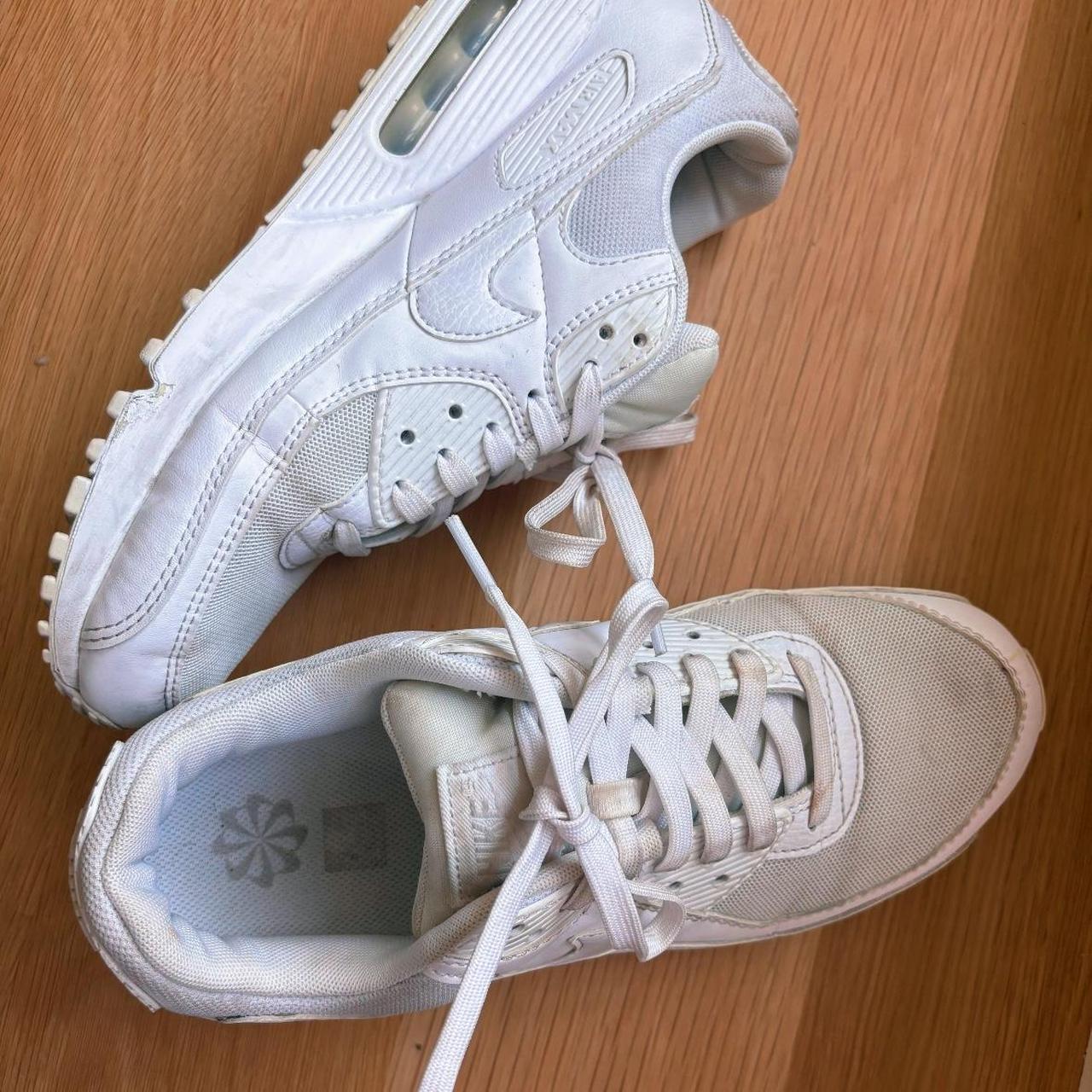 Ladies white air max best sale