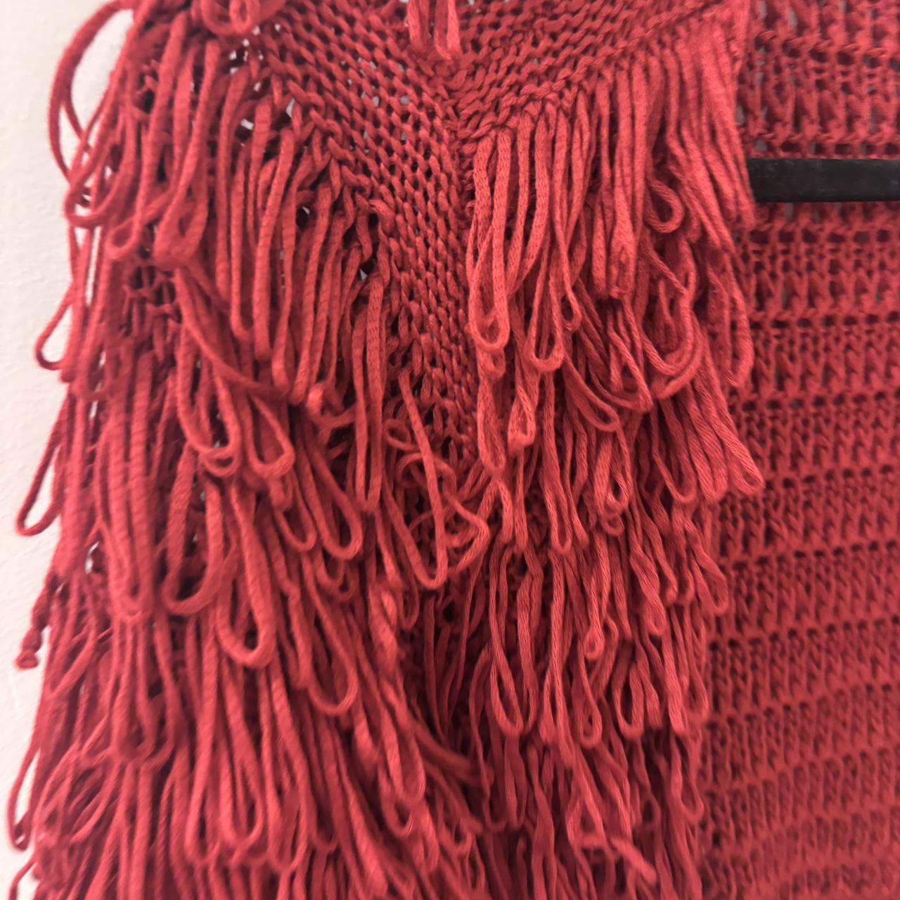 Source Unknown Women's Cardigan - Red/Burgundy - … - image 5