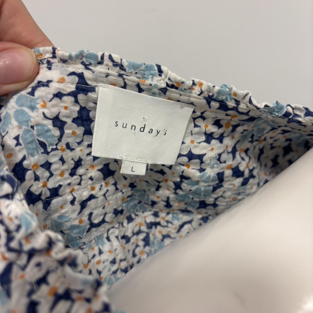 Source Unknown Women's Romper - Blue/Multi - L – … - image 6