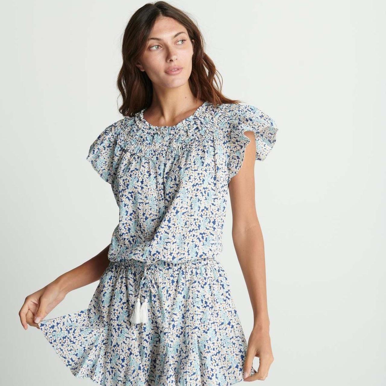 Source Unknown Women's Romper - Blue/Multi - L – … - image 1