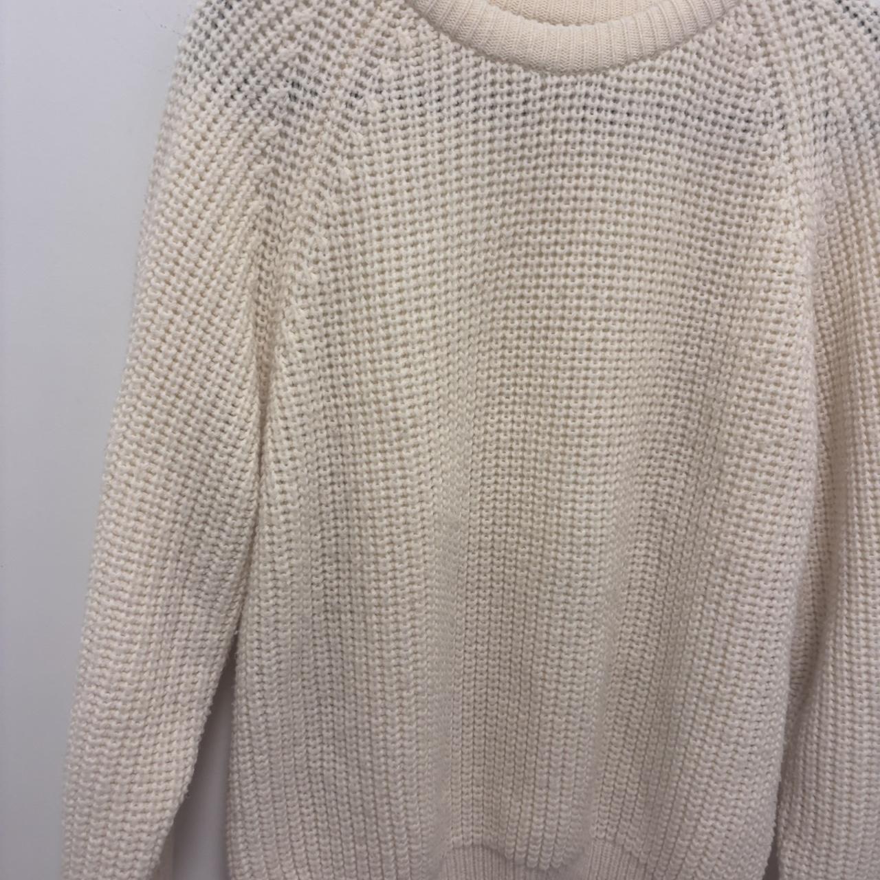 Source Unknown Men's Sweater - Cream/White - M – … - image 2