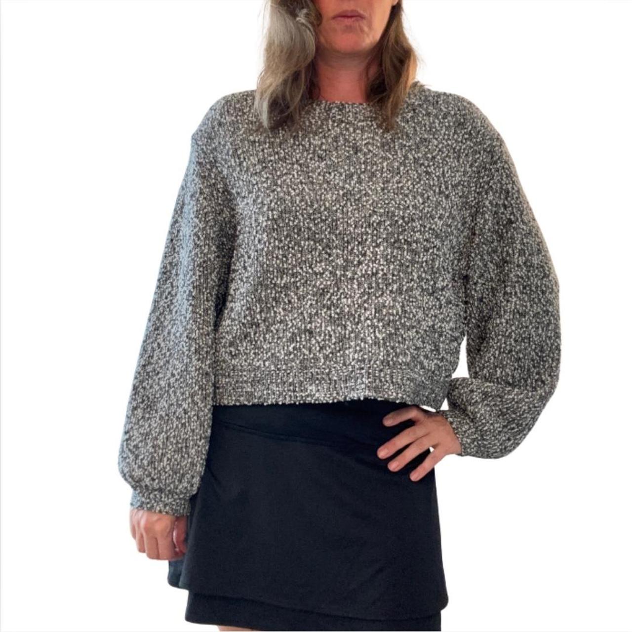 Source Unknown Women's Sweater - Grey/Black - M –… - image 1