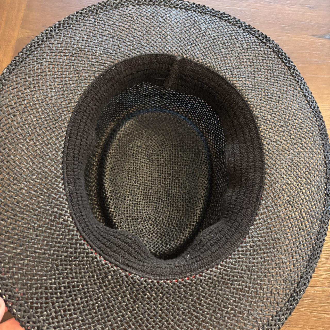 Source Unknown Women's Straw hats - Black/Red – N… - image 5