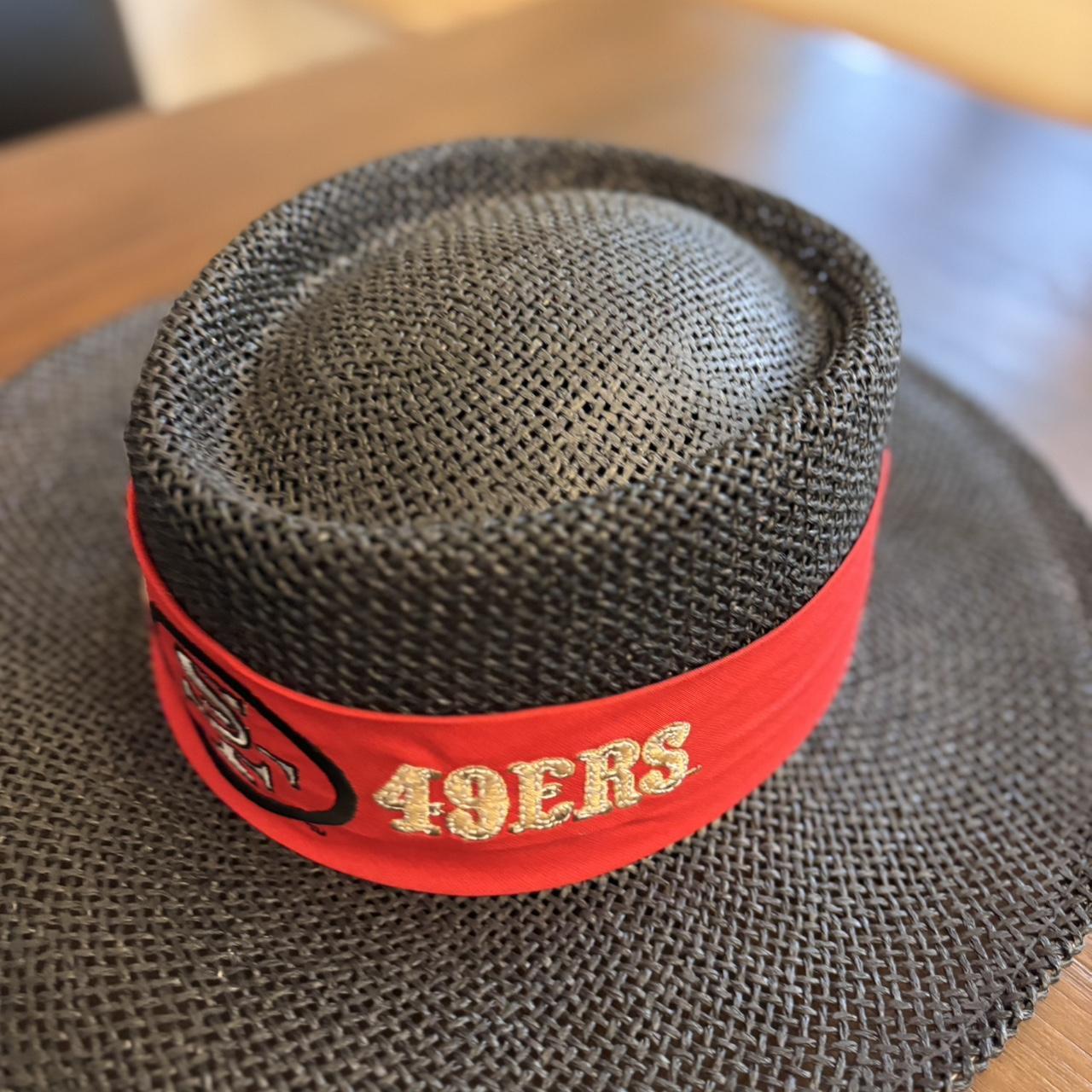 Source Unknown Women's Straw hats - Black/Red – N… - image 6