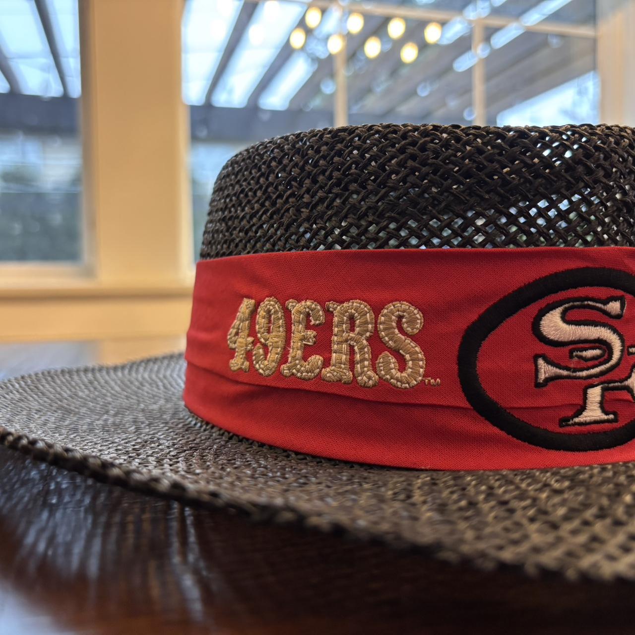 Source Unknown Women's Straw hats - Black/Red – N… - image 7