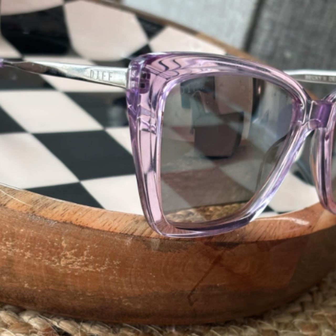 DIFF Women's Sunglasses - Purple/Pink – DIFF Sung… - image 3