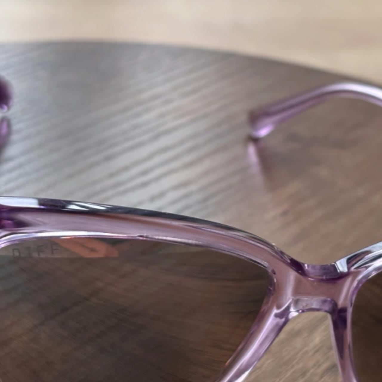 DIFF Women's Sunglasses - Purple/Pink – DIFF Sung… - image 4