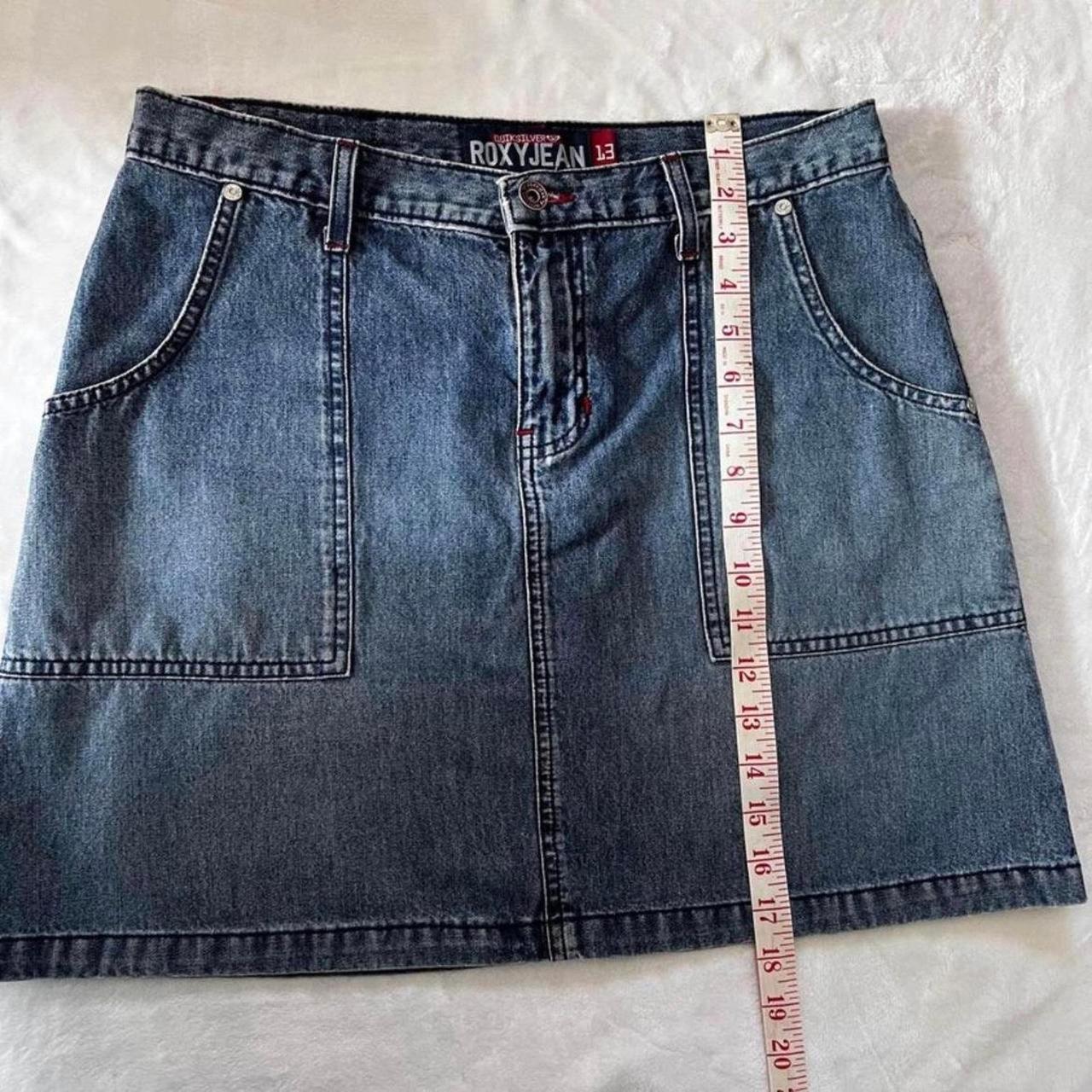 Roxy Jean quiksilver Juniors size 13 denim mini