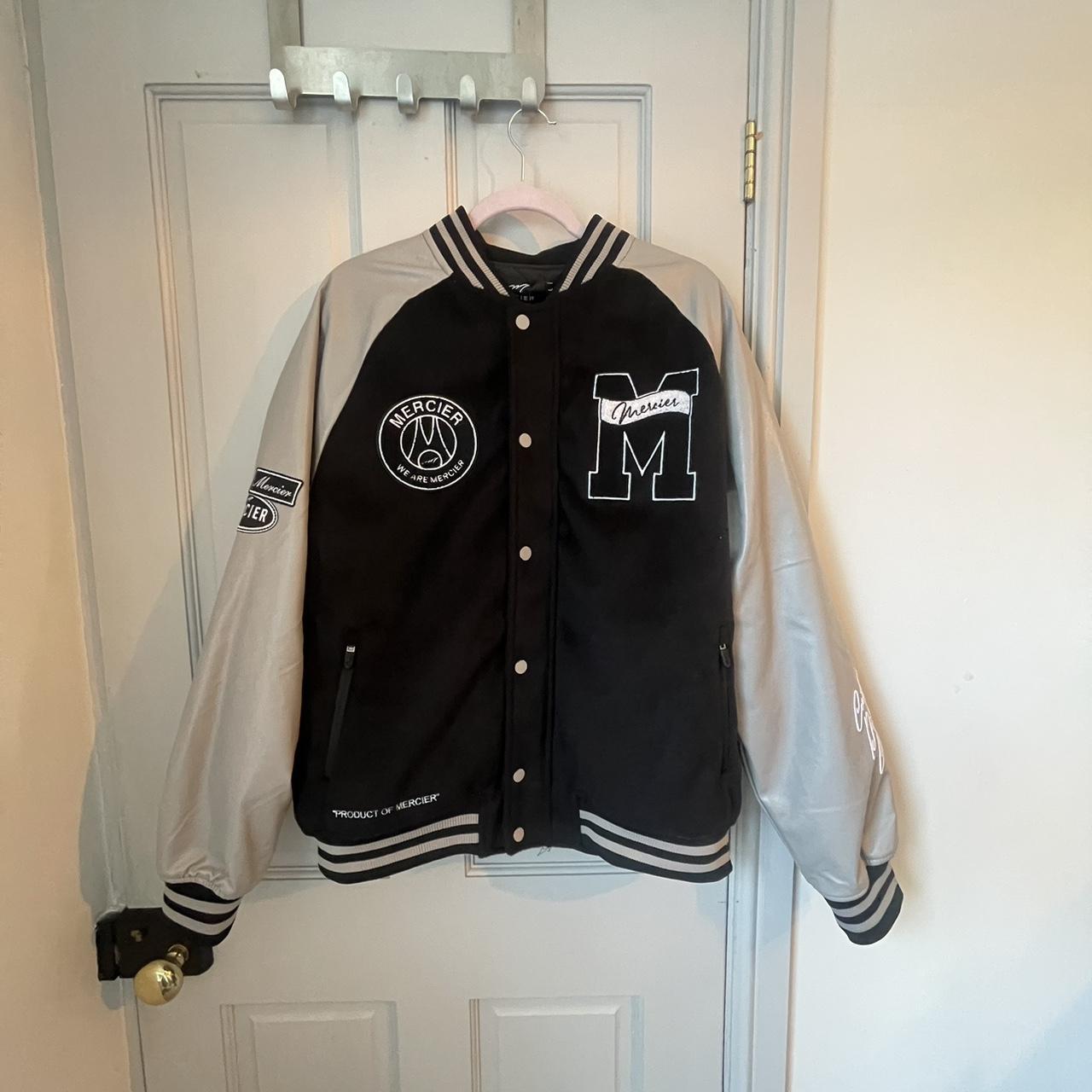 Mercier varsity jacket. Size L Fits M Brand new... Depop
