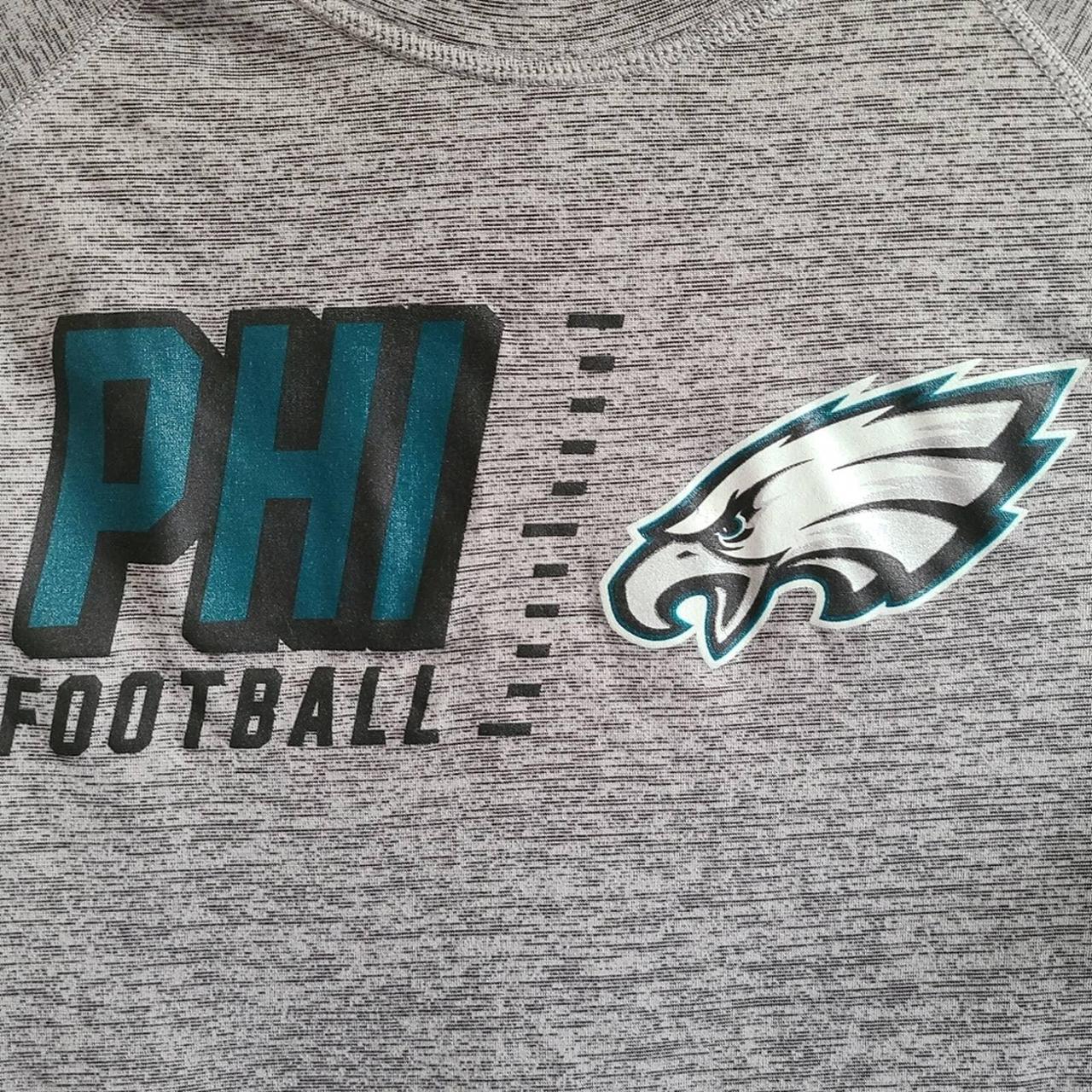 NFL Offical Team Apparel Philadelphia Eagles Grey - Depop