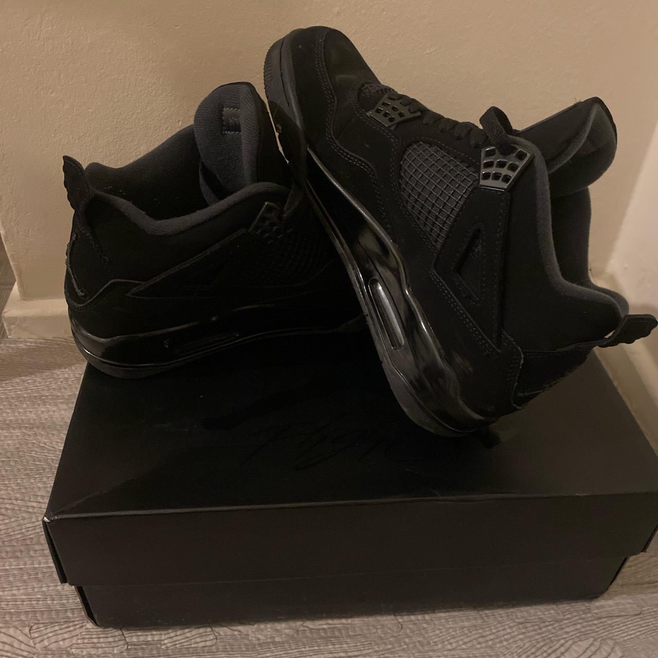 JORDAN 4s BLACK CATS SIZE 7.5 Comes with box Just... - Depop