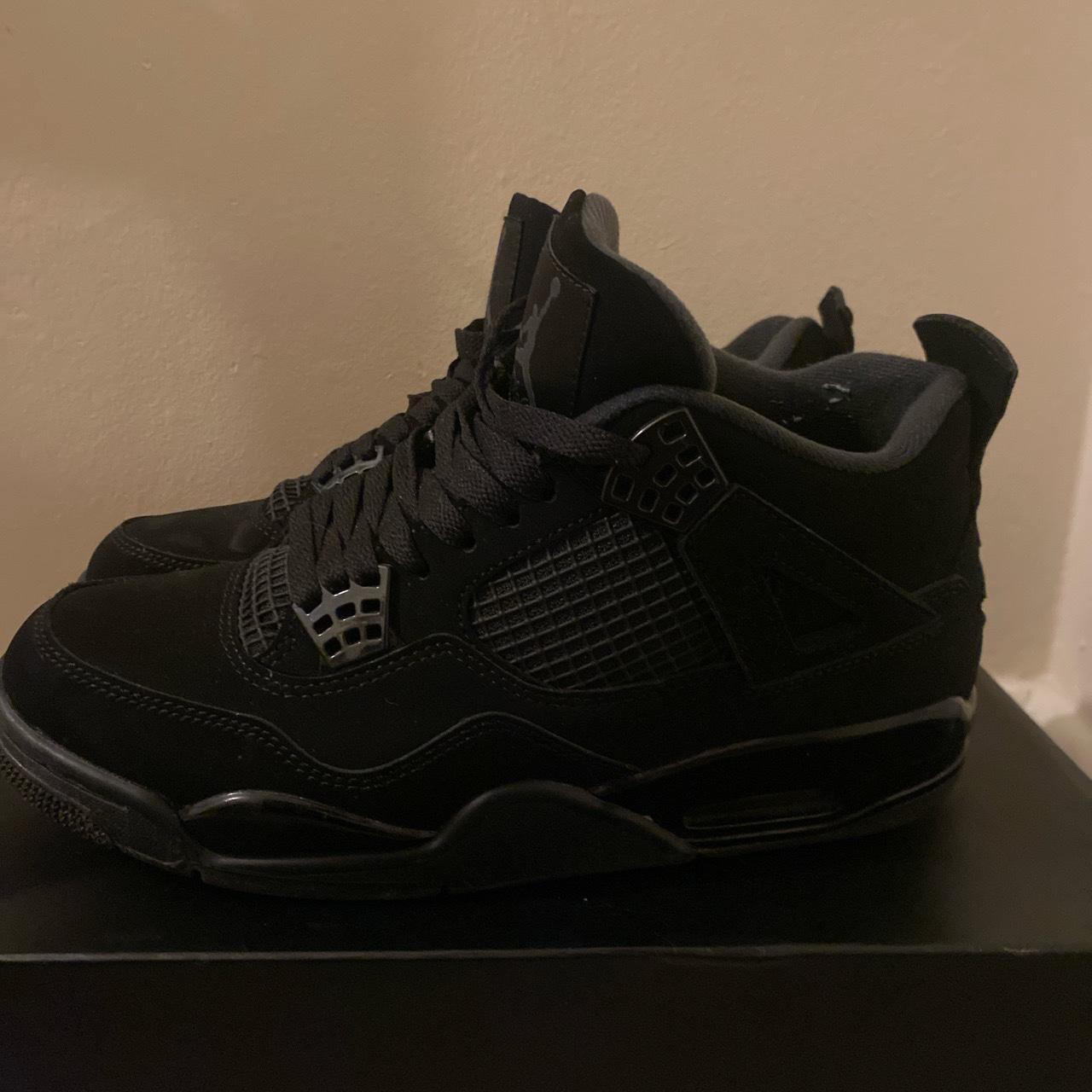 JORDAN 4s BLACK CATS SIZE 7.5 Comes with box Just... - Depop