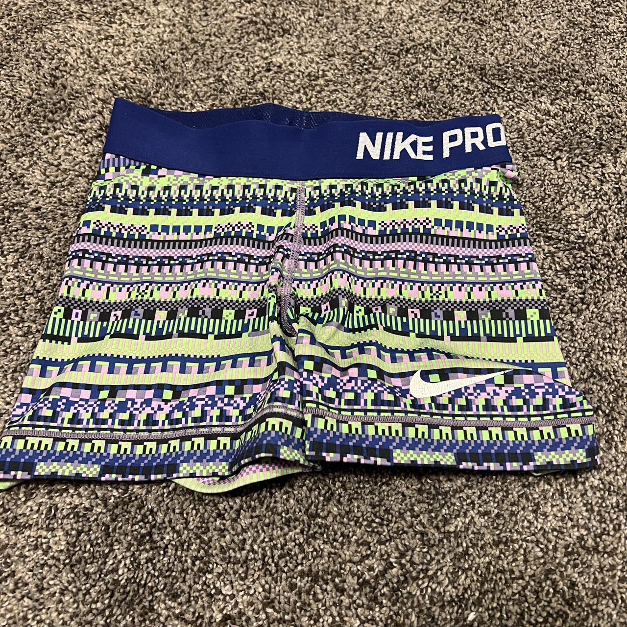 Patterned nike pro shorts online