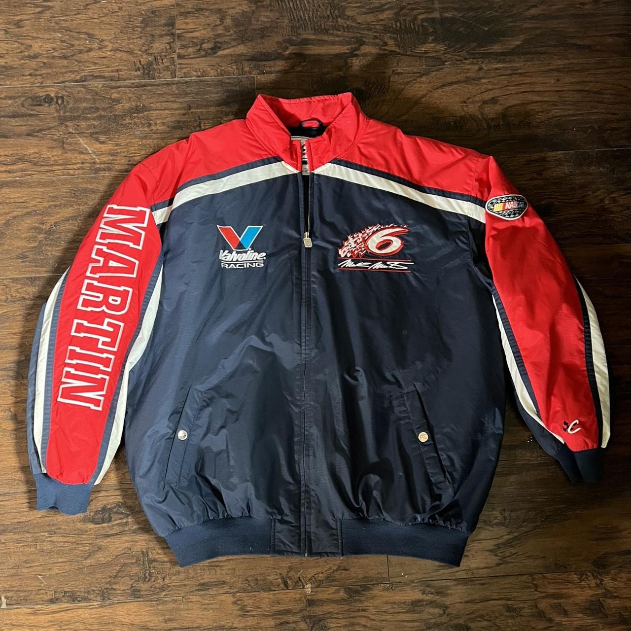 1990s Mark Martin Vintage Chase Authentics puffer coat - Depop