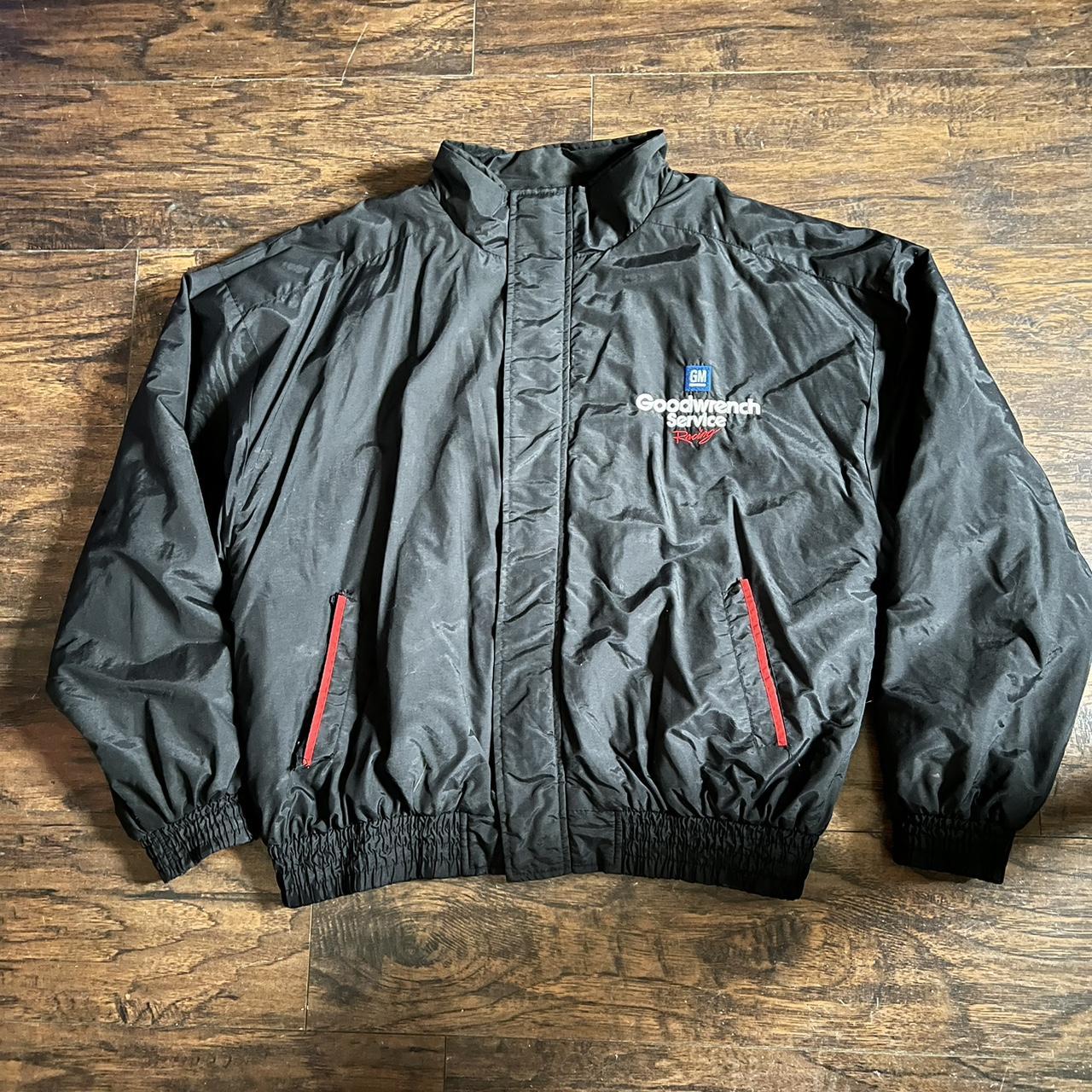 Men's Black and Red Jacket | Depop