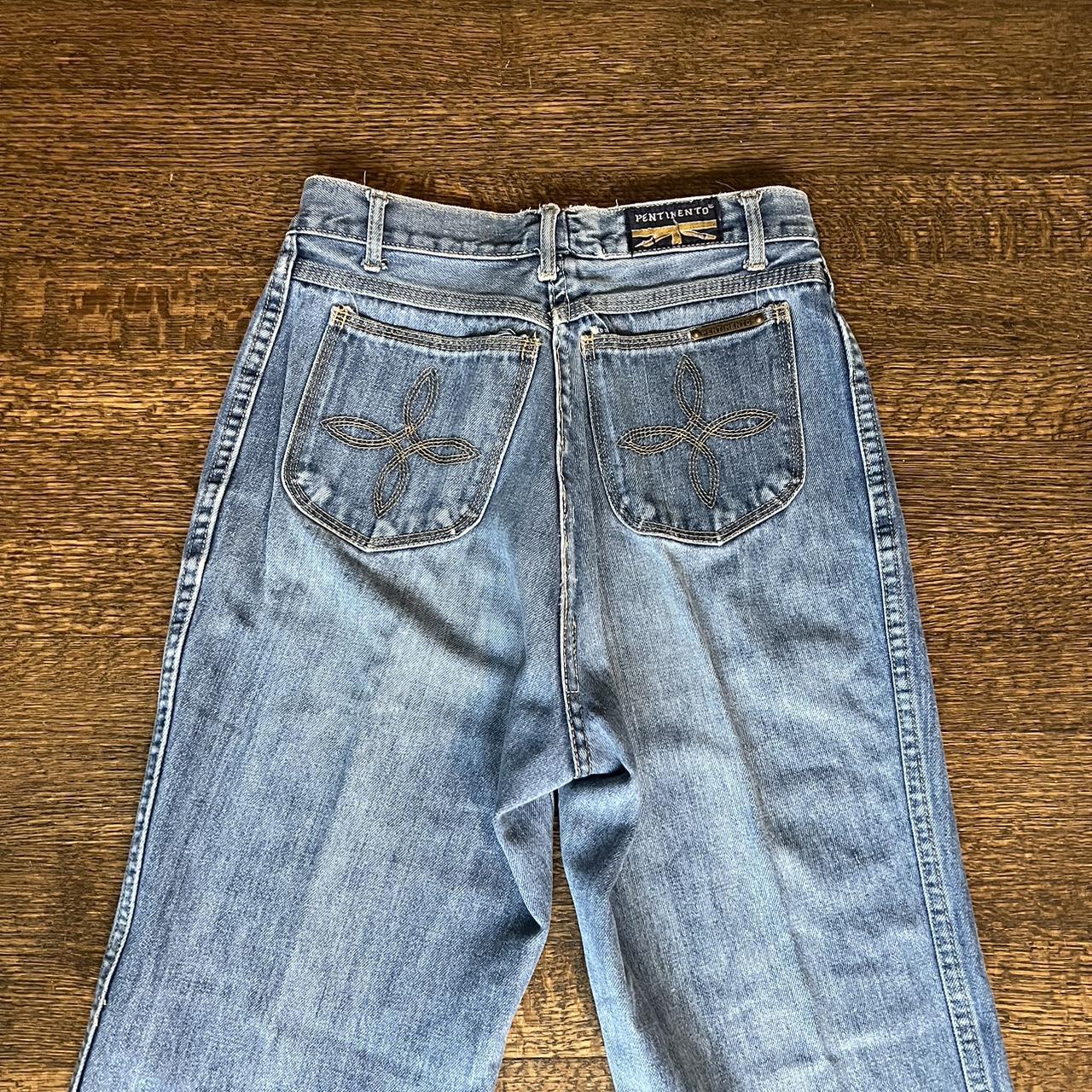 These are great vintage girl ToughSkin 1970s jeans! - Depop